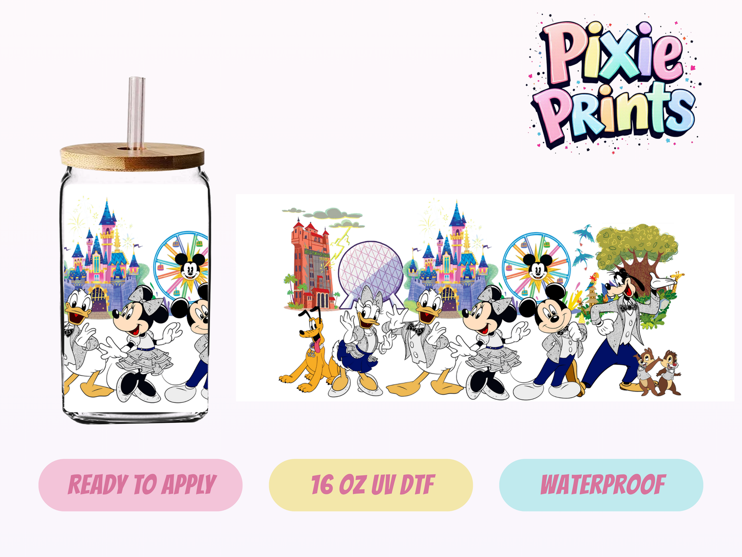 UVDTF #3214 16 OZ Tumbler Wrap