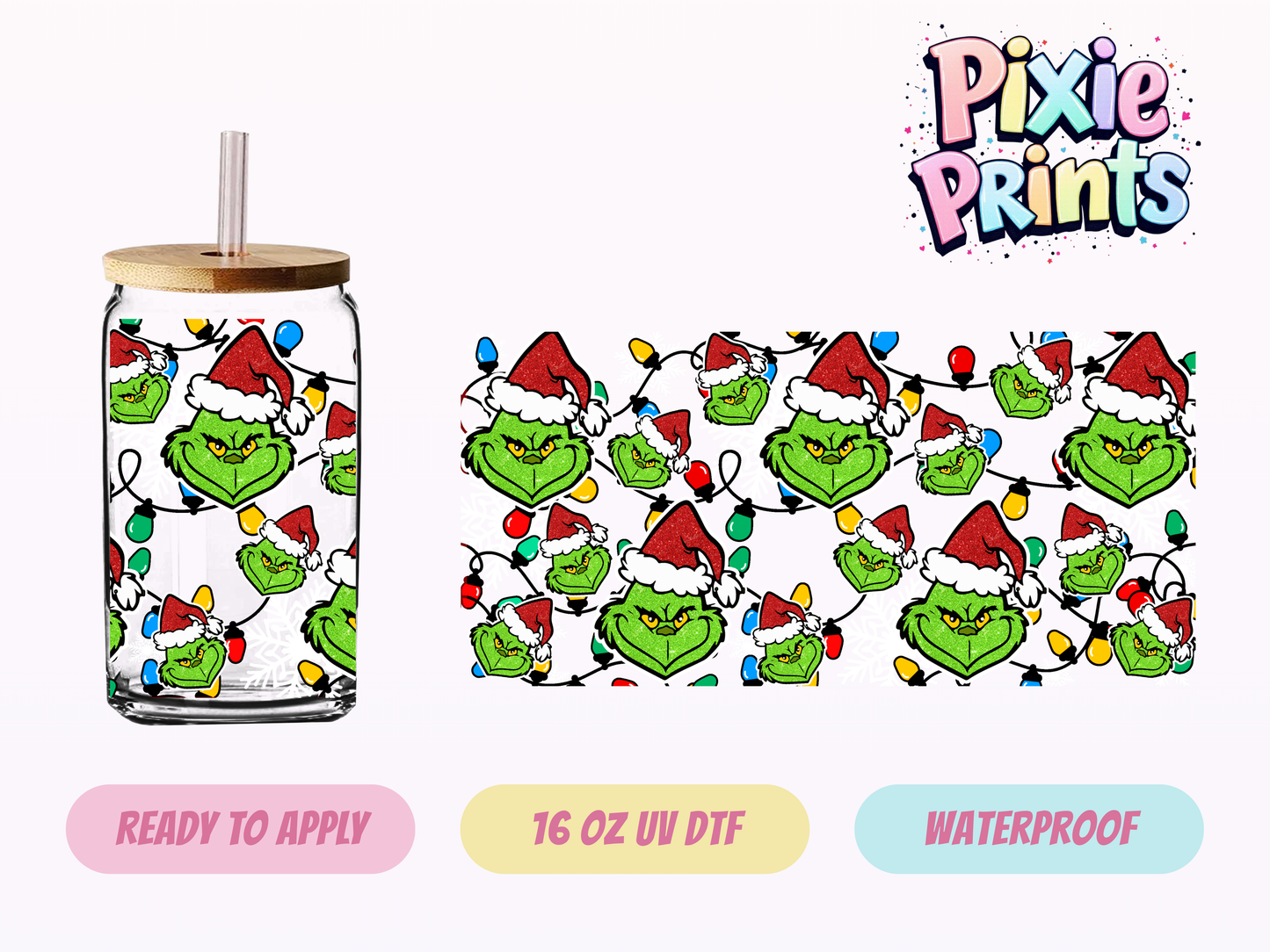 UVDTF #7181 16 OZ Tumbler Wrap