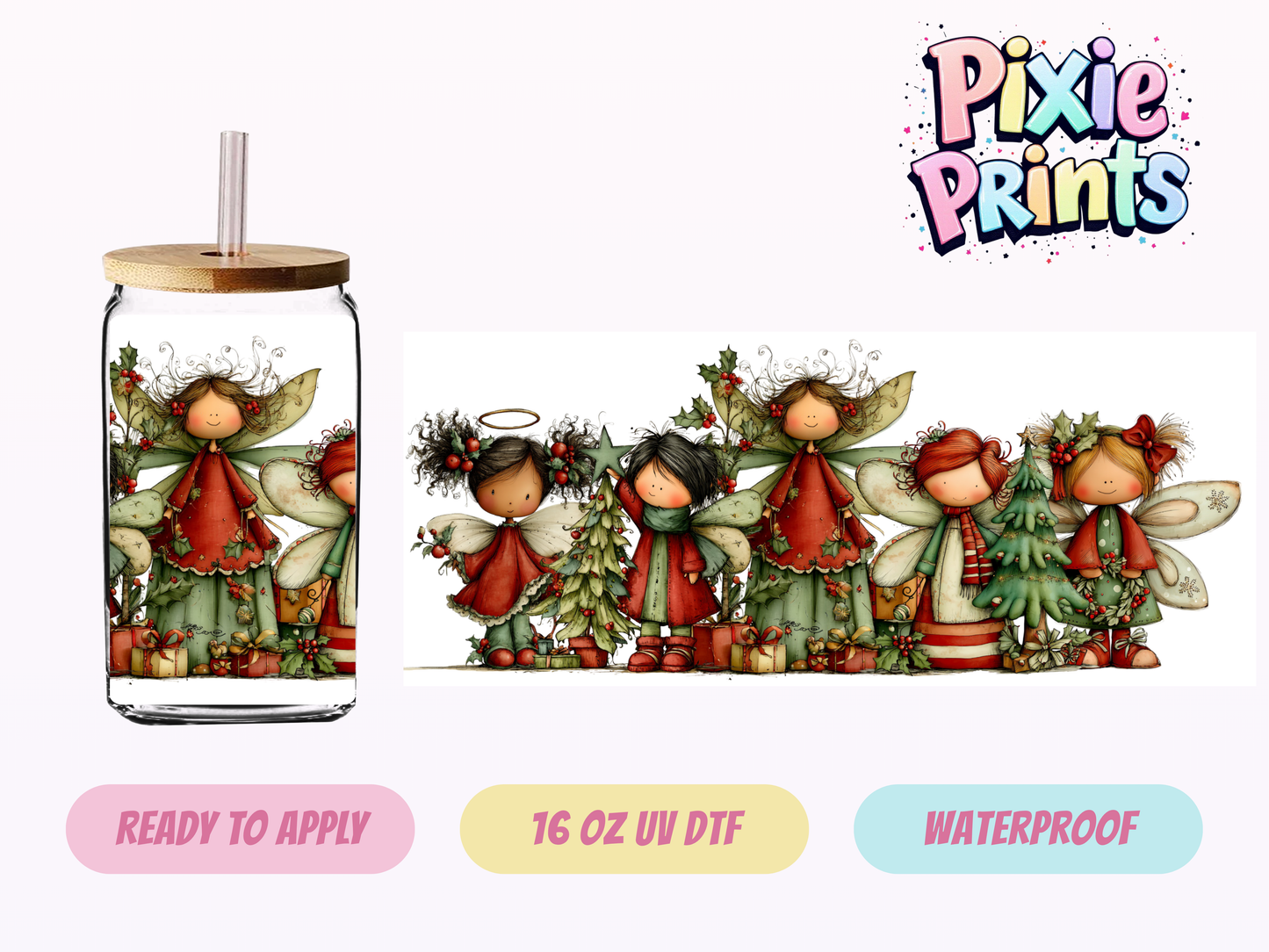 UVDTF #7222 16 OZ Tumbler Wrap