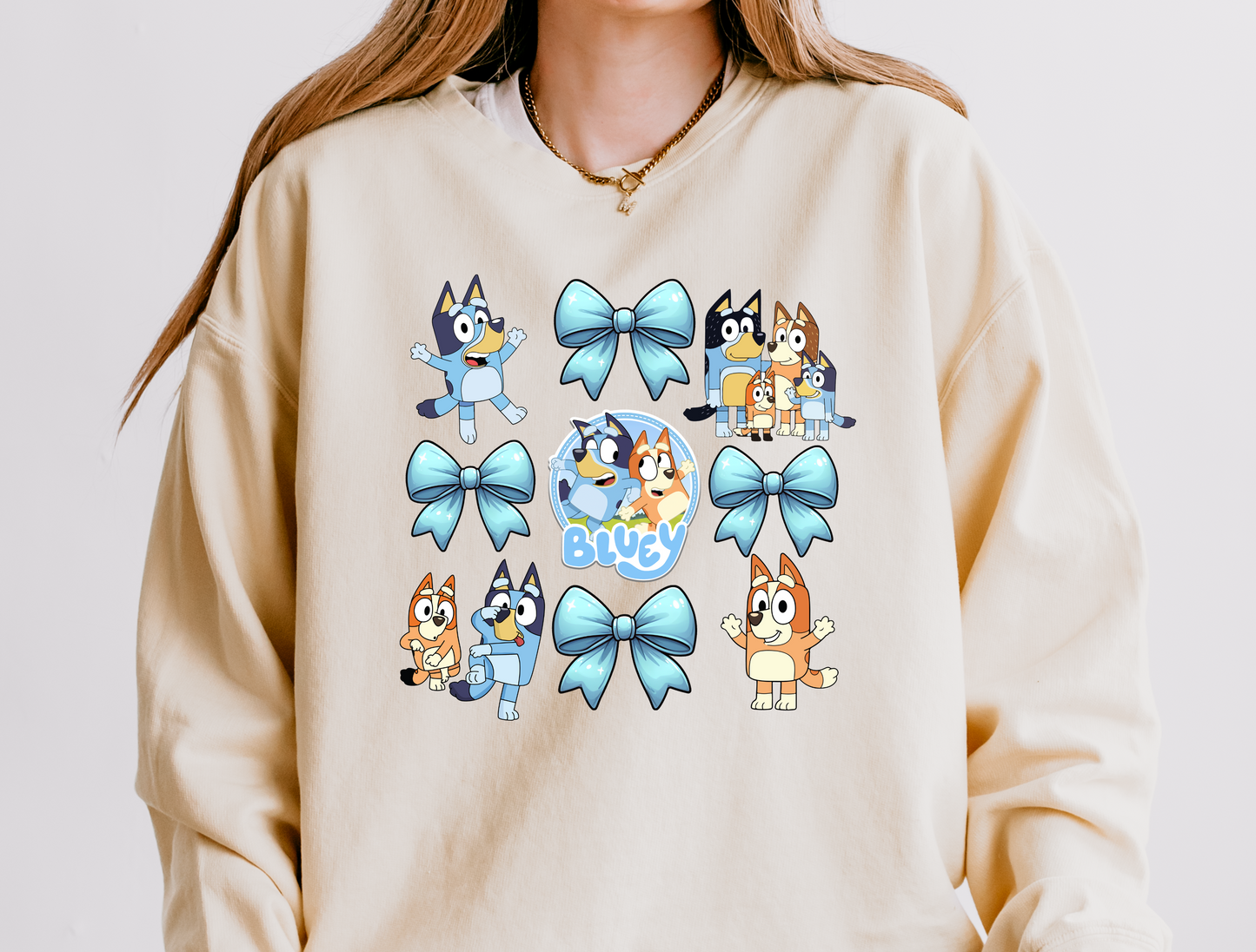 Magical Blue Dog DTF Ready to Press Transfer