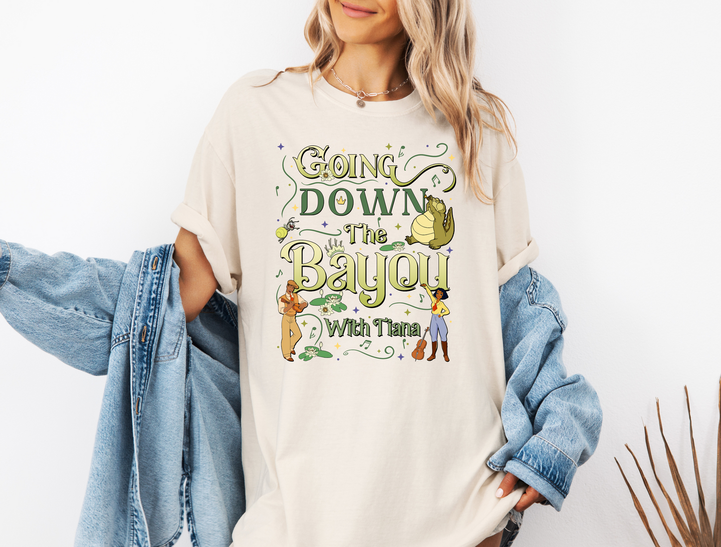 Magical Bayou Princess DTF Ready to Press Transfer