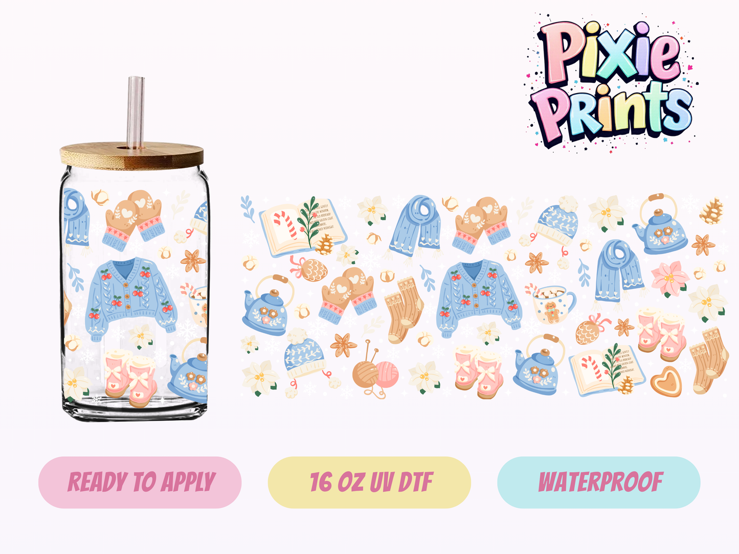 UVDTF #3108 16 OZ Tumbler Wrap