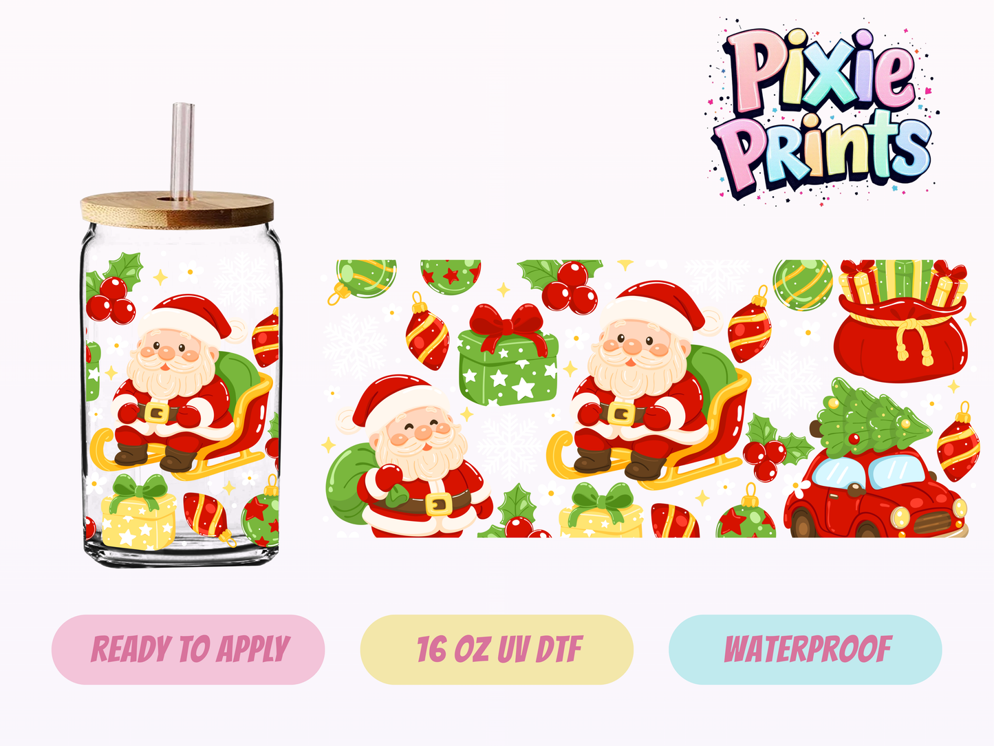 UVDTF #7077 16 OZ Tumbler Wrap