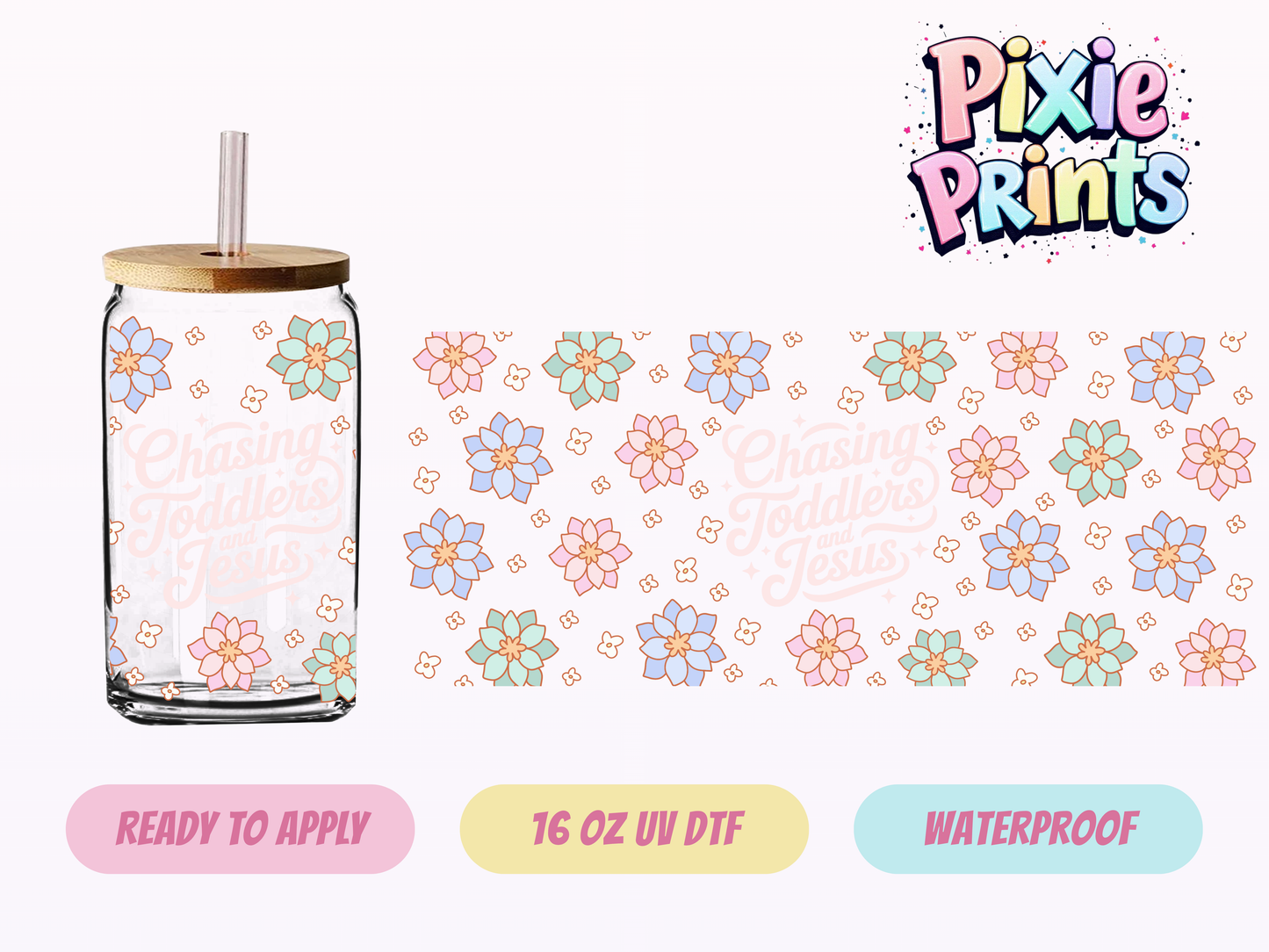 UVDTF #7079 16 OZ Tumbler Wrap