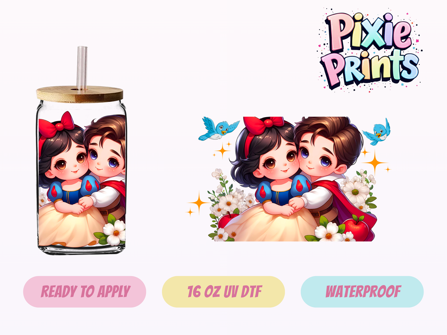 UVDTF #3112 16 OZ Tumbler Wrap