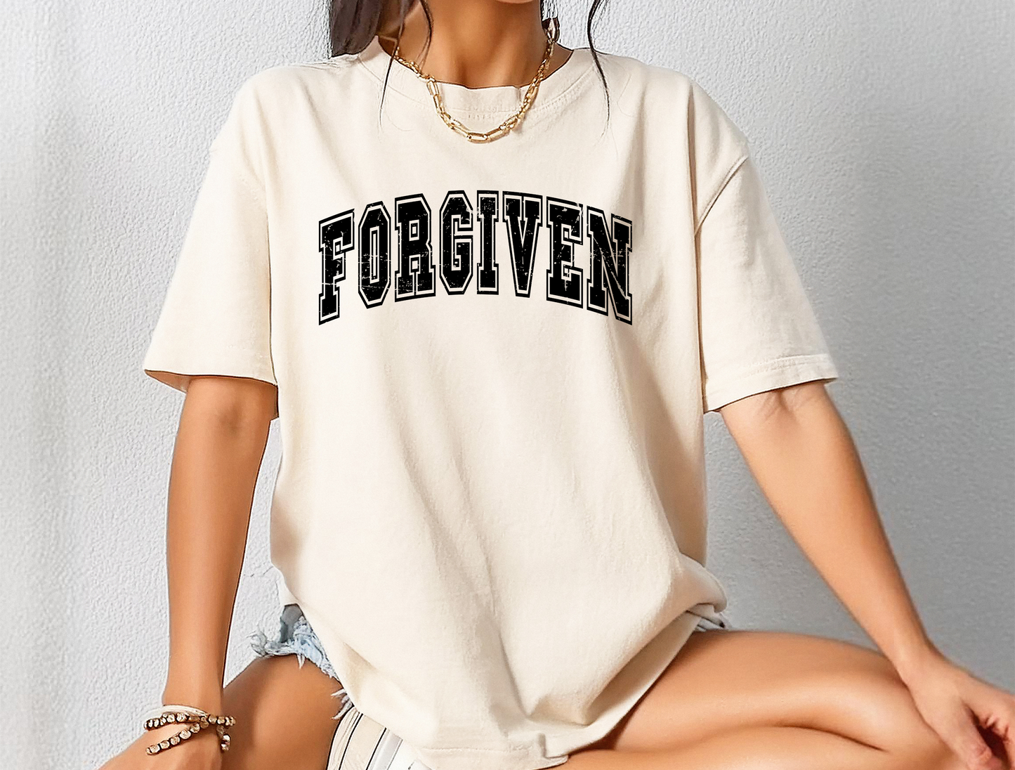 Forgiven DTF Ready to Press Transfer