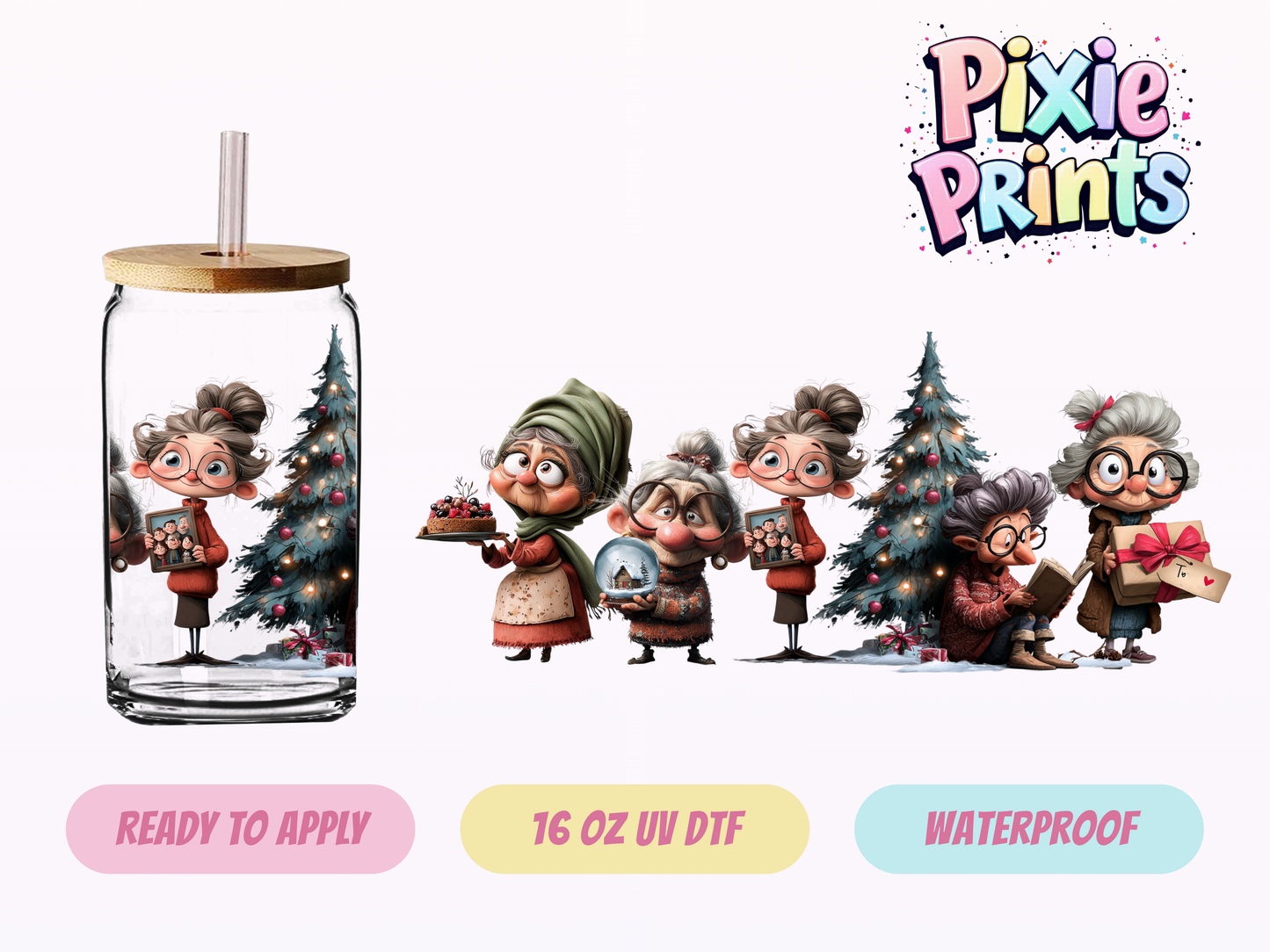 UVDTF #7146 16 OZ Tumbler Wrap