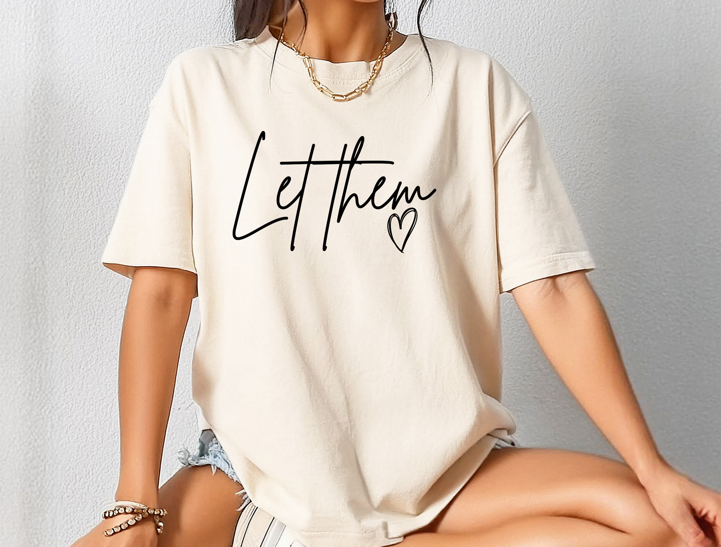 Let Them DTF Ready to Press Transfer