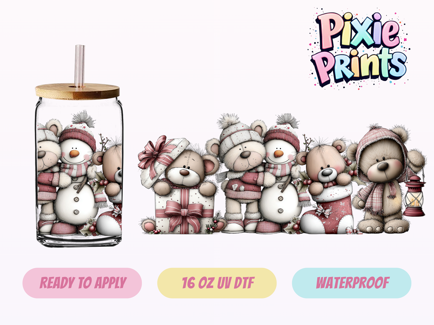 UVDTF #7153 16 OZ Tumbler Wrap