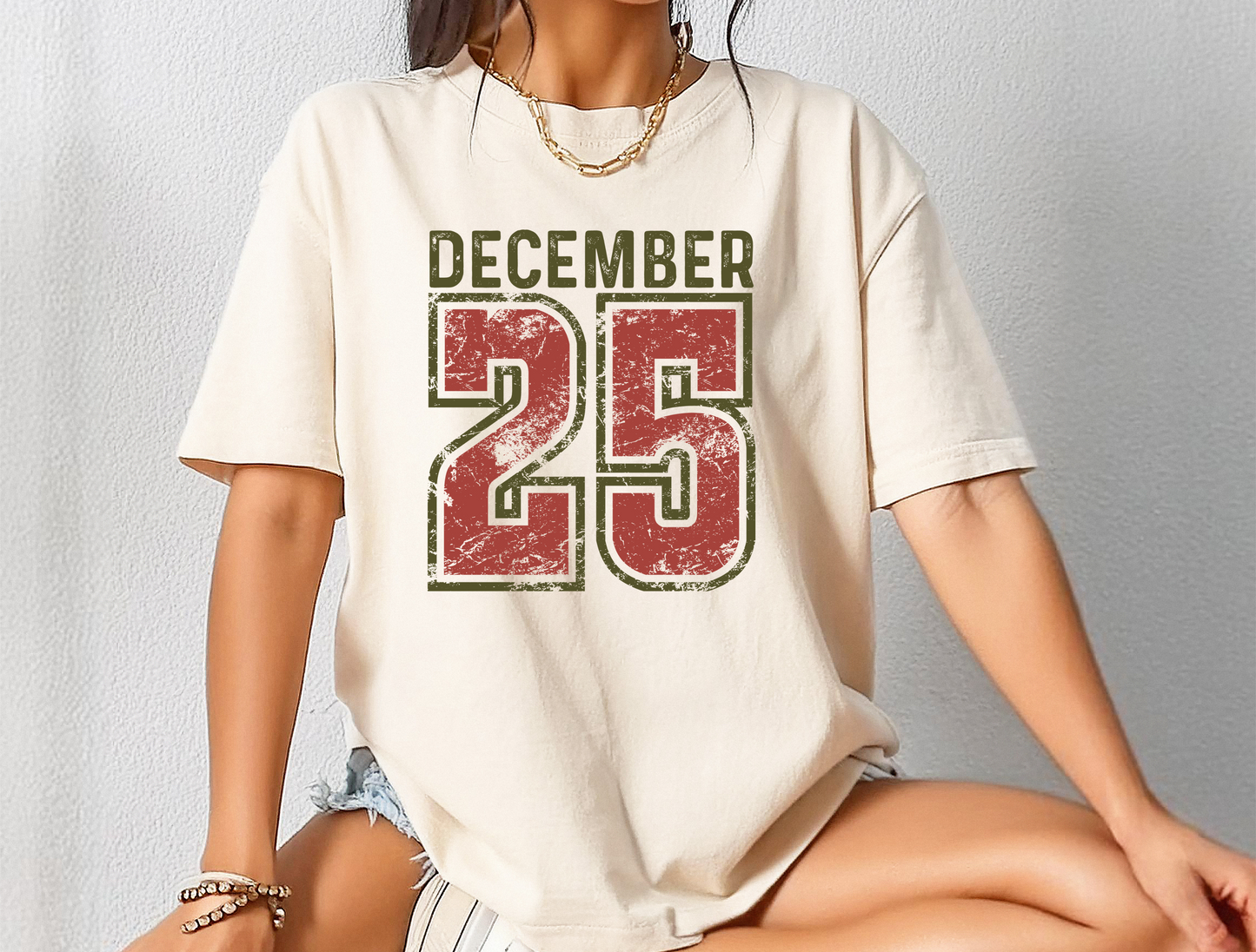 December 25 DTF Ready to Press Transfer