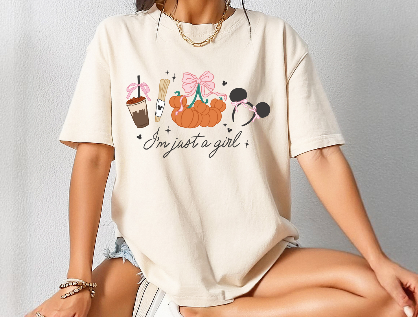 Magical Fall Mouse DTF Ready to Press Transfer