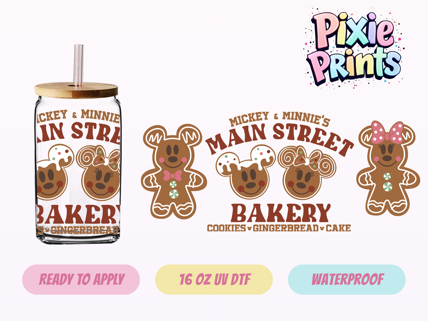 UVDTF #3118 16 OZ Tumbler Wrap