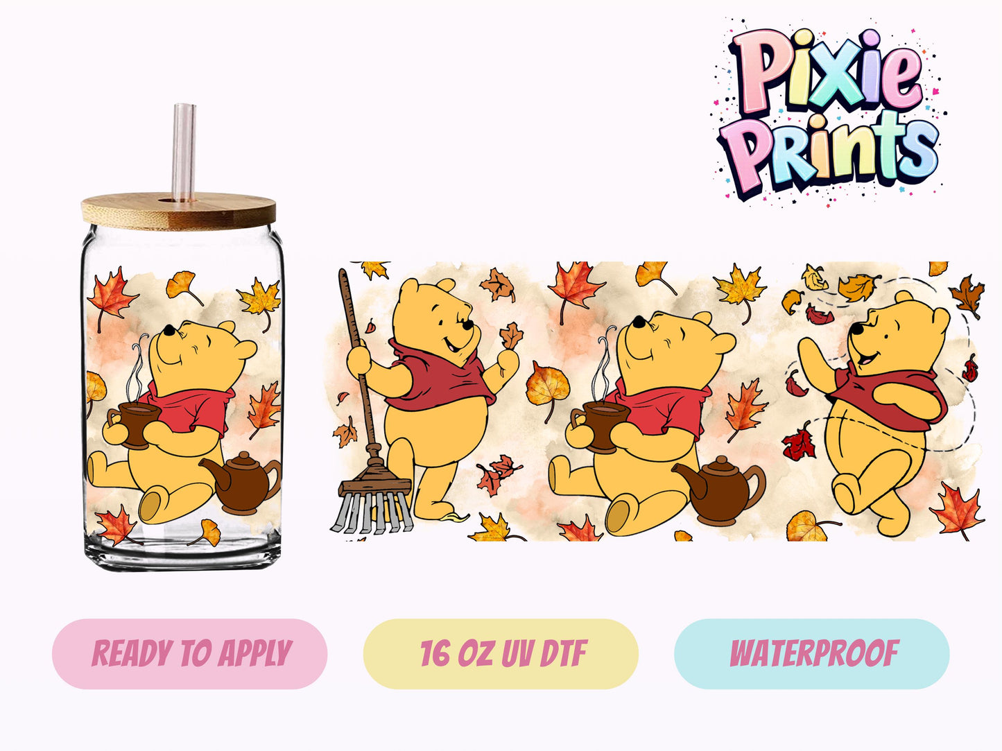 UVDTF #3018 16 OZ Tumbler Wrap