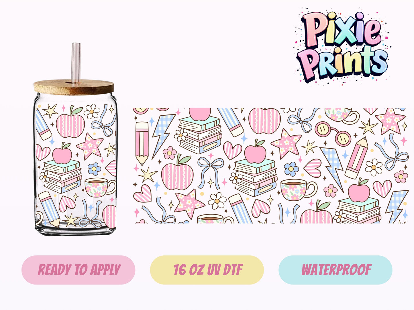 UVDTF #7037 16 OZ Tumbler Wrap