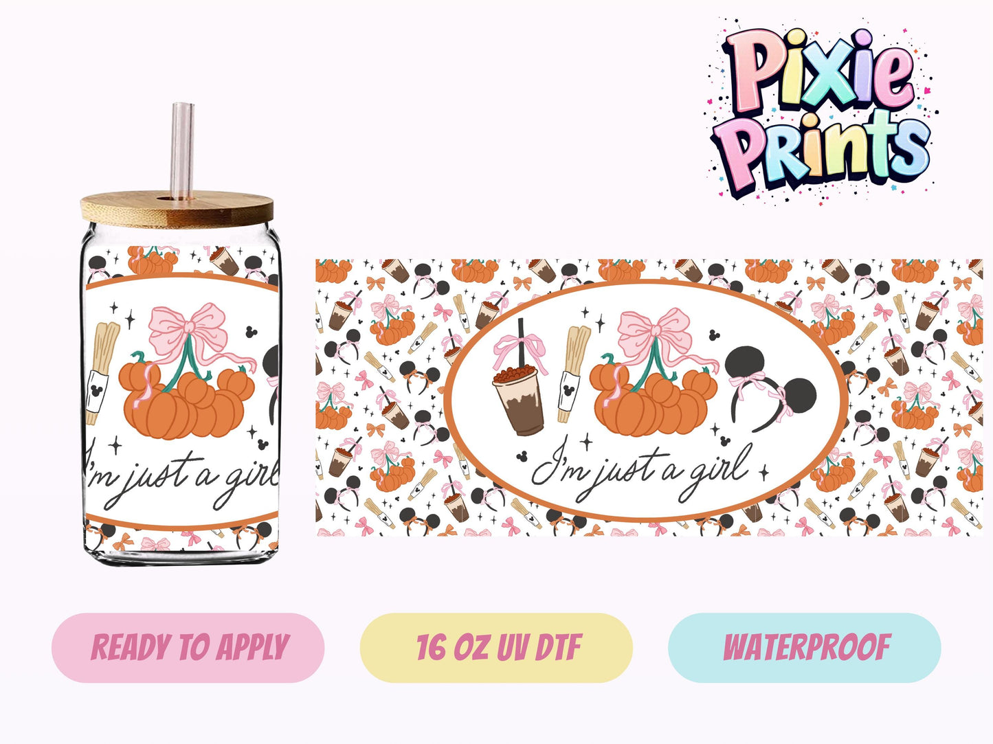 UVDTF #3065 16 OZ Tumbler Wrap