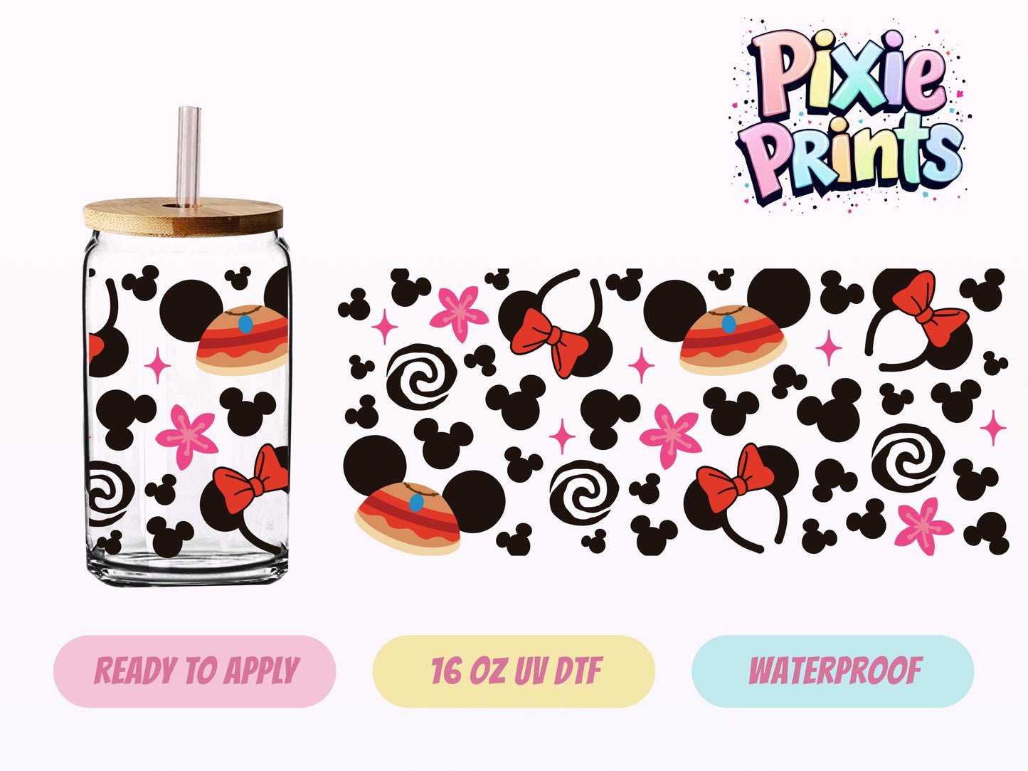 UVDTF #3061 16 OZ Tumbler Wrap