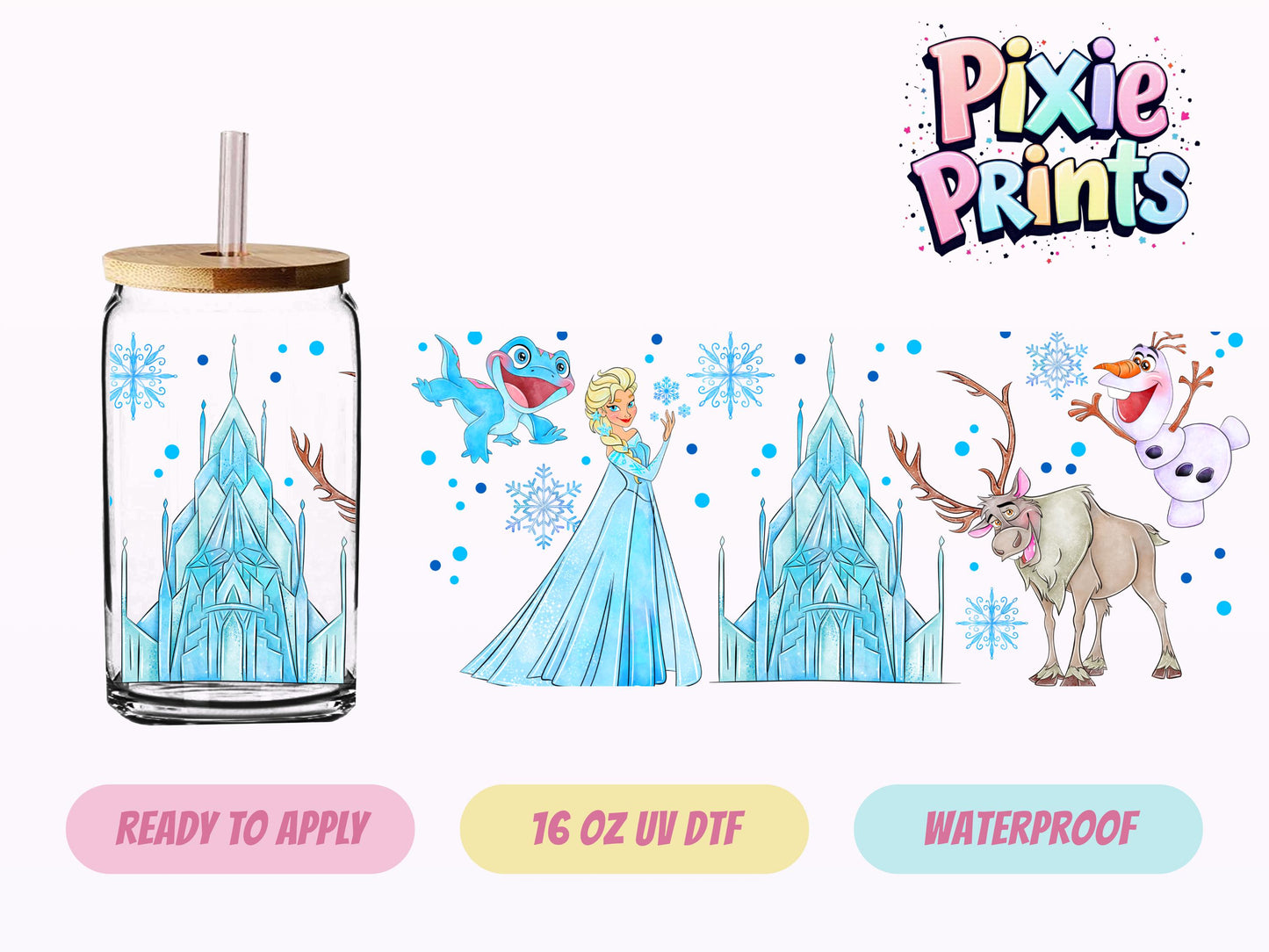 UVDTF #3013 16 OZ Tumbler Wrap