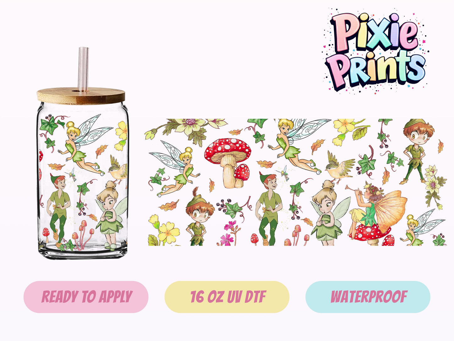 UVDTF #3030 16 OZ Tumbler Wrap