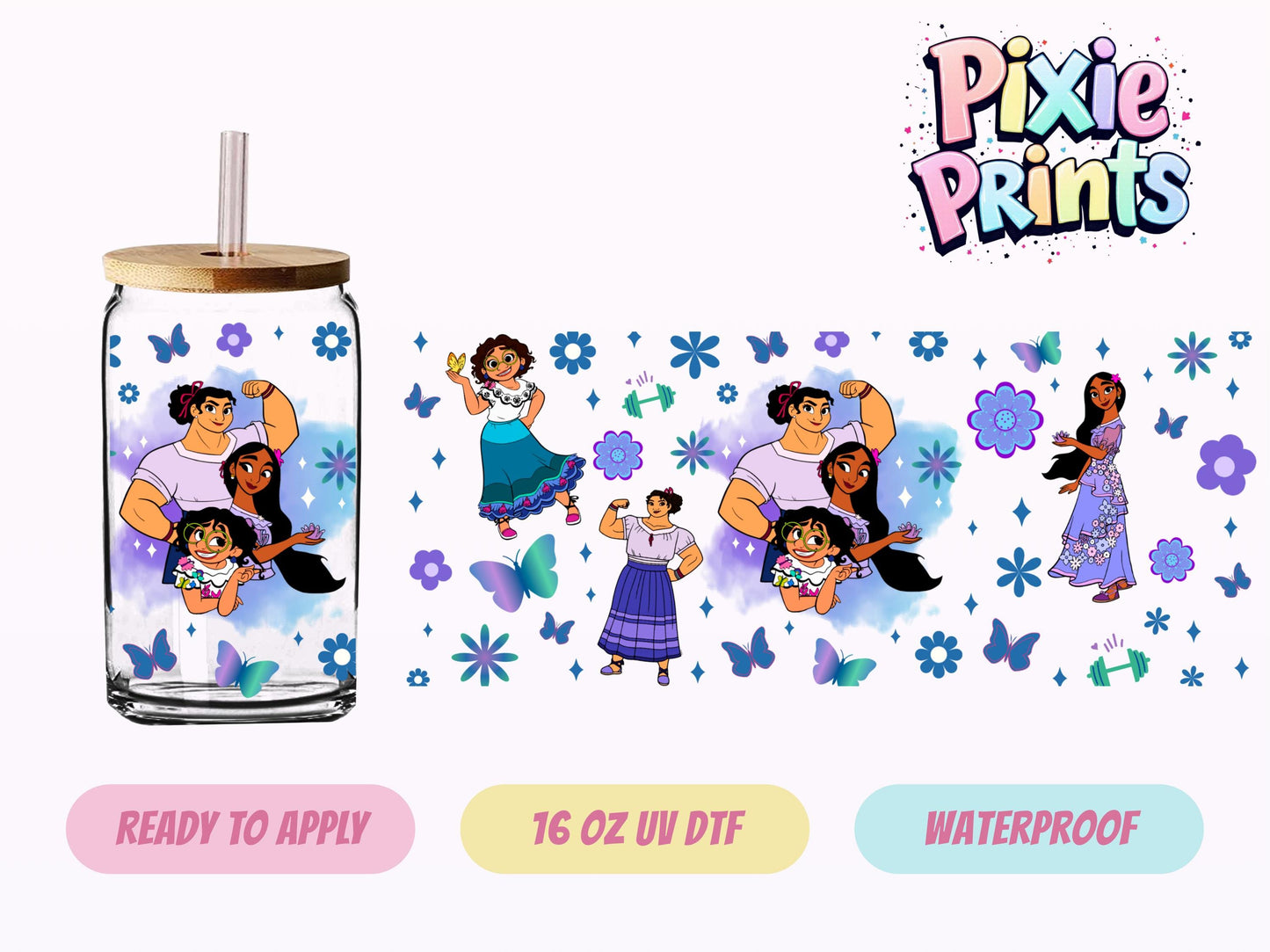 UVDTF #3006 16 OZ Tumbler Wrap