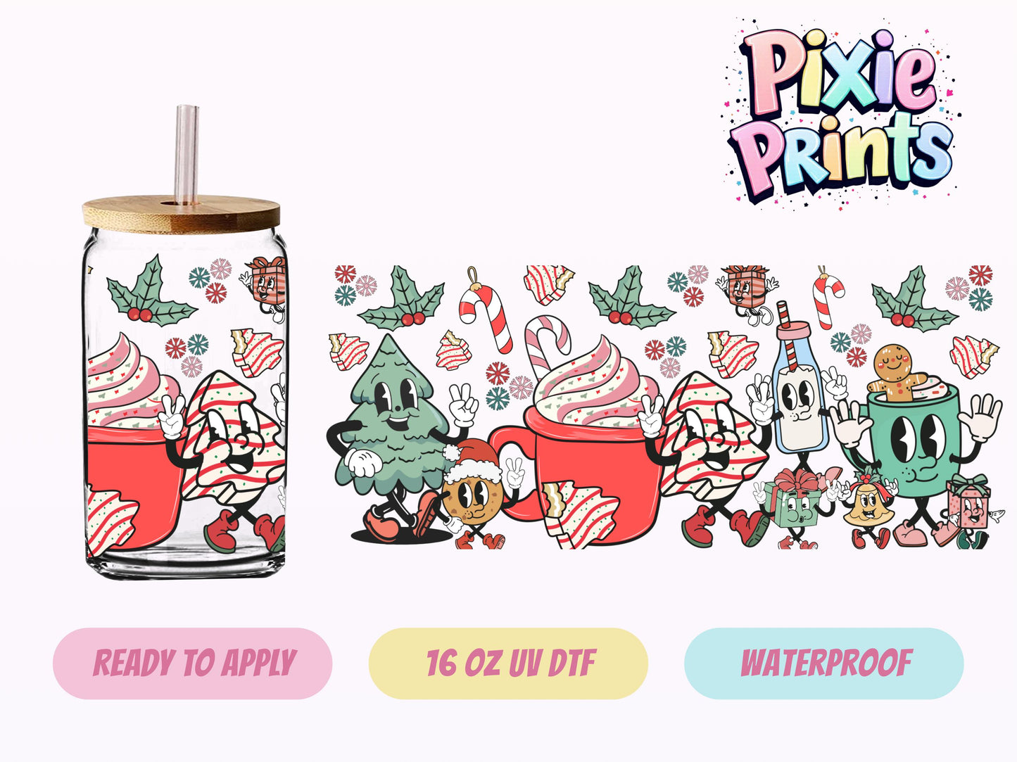 UVDTF #7019 16 OZ Tumbler Wrap