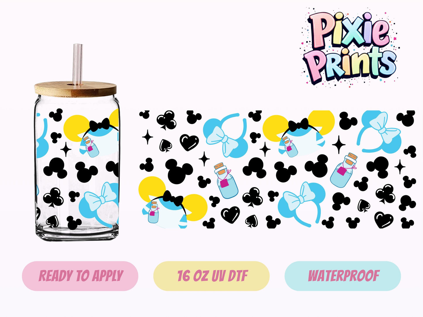 UVDTF #3060 16 OZ Tumbler Wrap