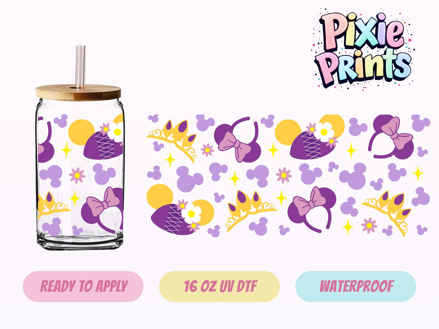 UVDTF #3057 16 OZ Tumbler Wrap