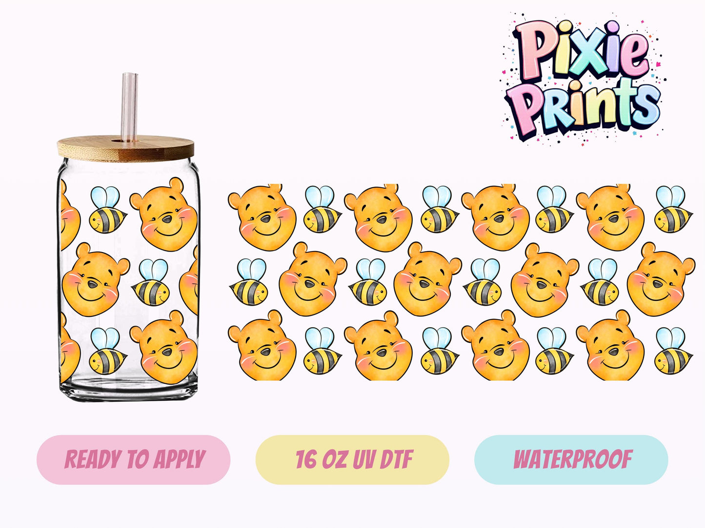 UVDTF #3036 16 OZ Tumbler Wrap