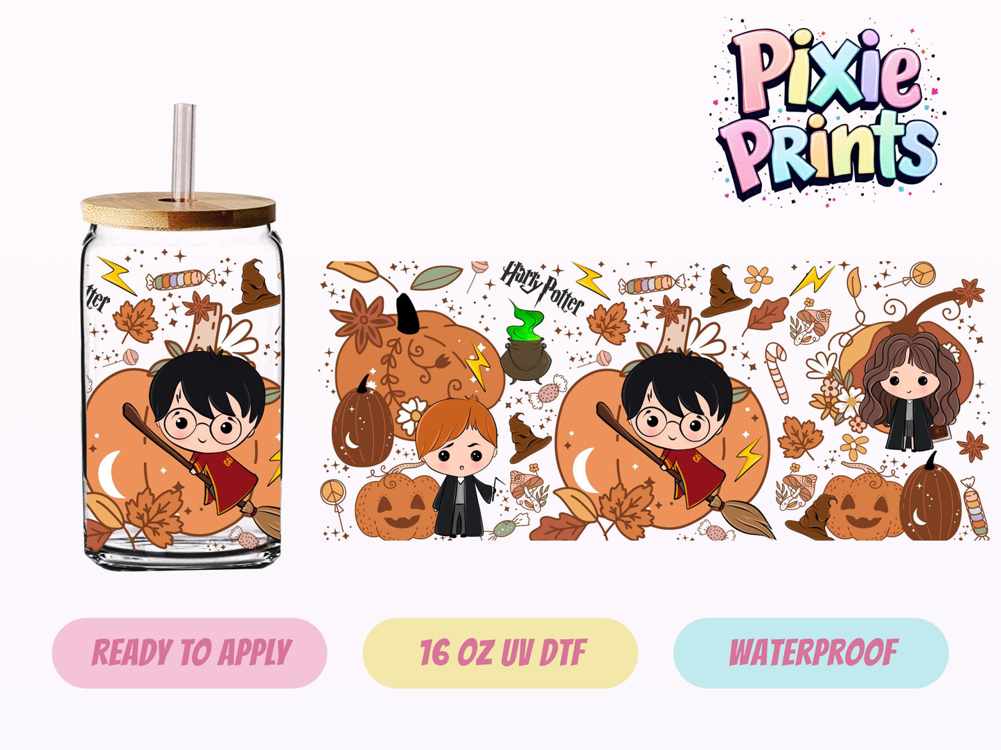 UVDTF #7023 16 OZ Tumbler Wrap