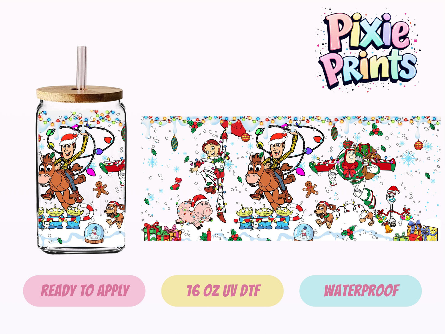 UVDTF #3042 16 OZ Tumbler Wrap