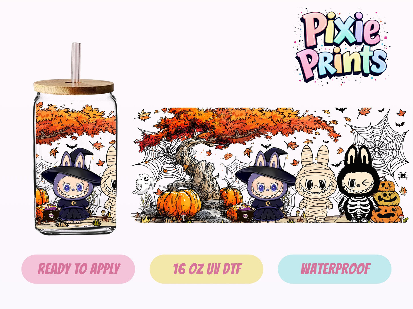 UVDTF #7065 16 OZ Tumbler Wrap