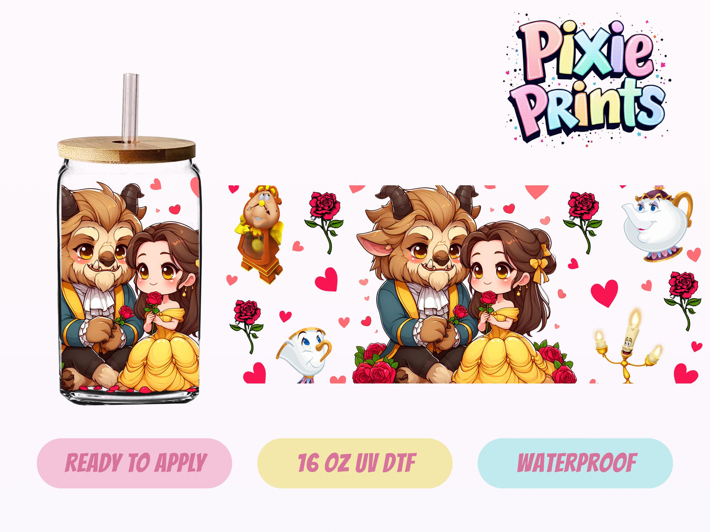 UVDTF #3083 16 OZ Tumbler Wrap