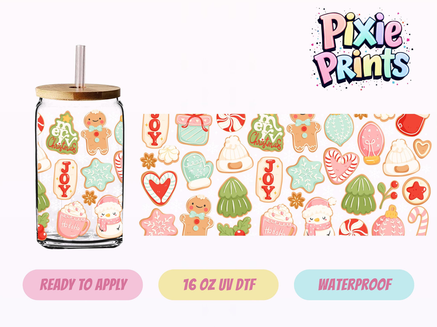 UVDTF #7070 16 OZ Tumbler Wrap