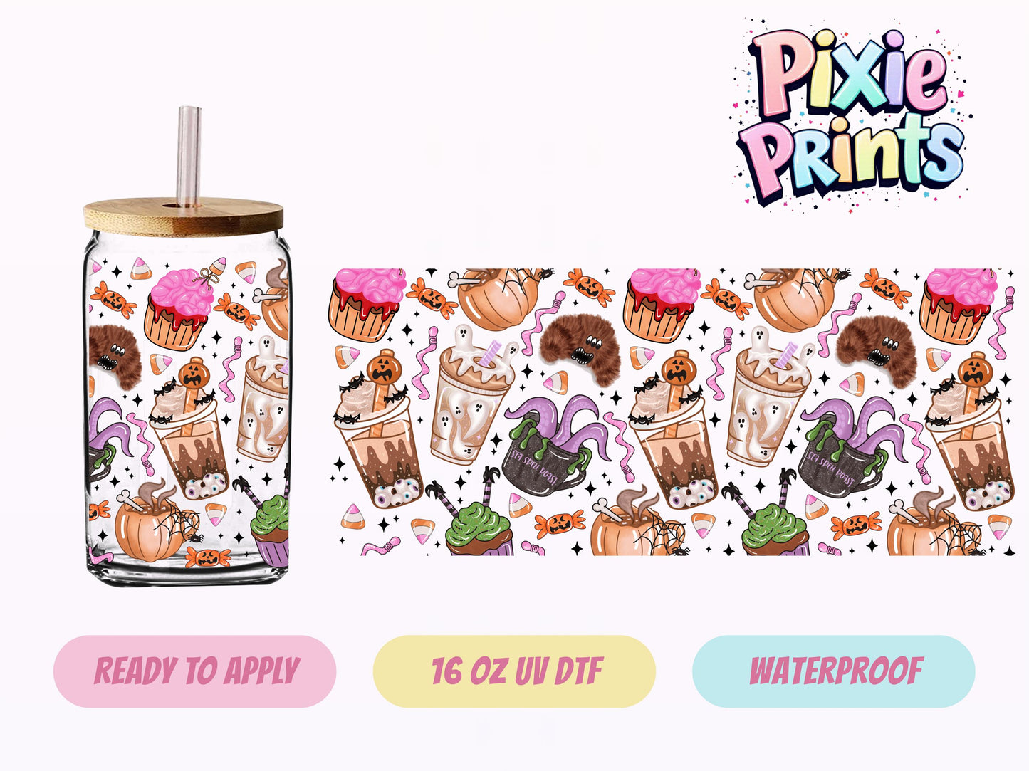 UVDTF #7087 16 OZ Tumbler Wrap