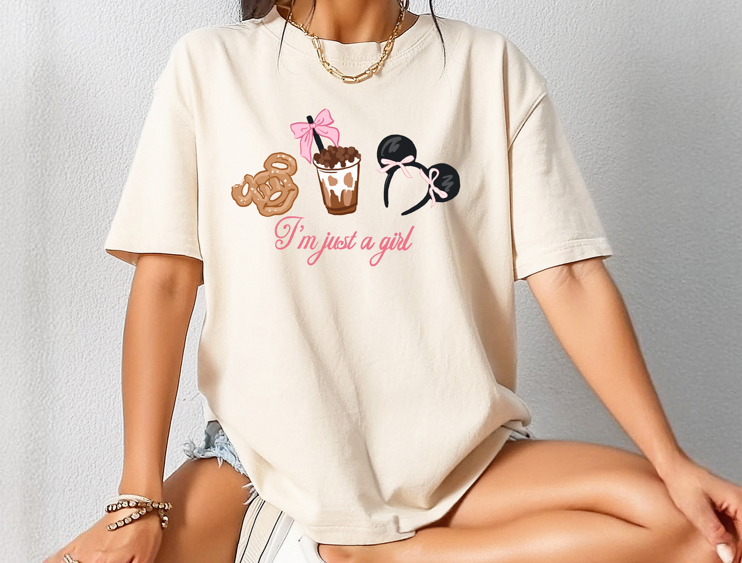 Magical Mouse Girl DTF Ready to Press Transfer