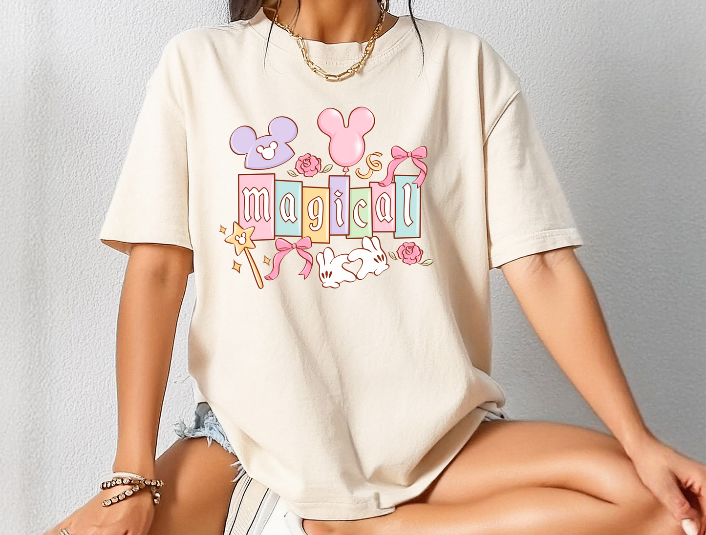 Magical Mouse DTF Ready to Press Transfer