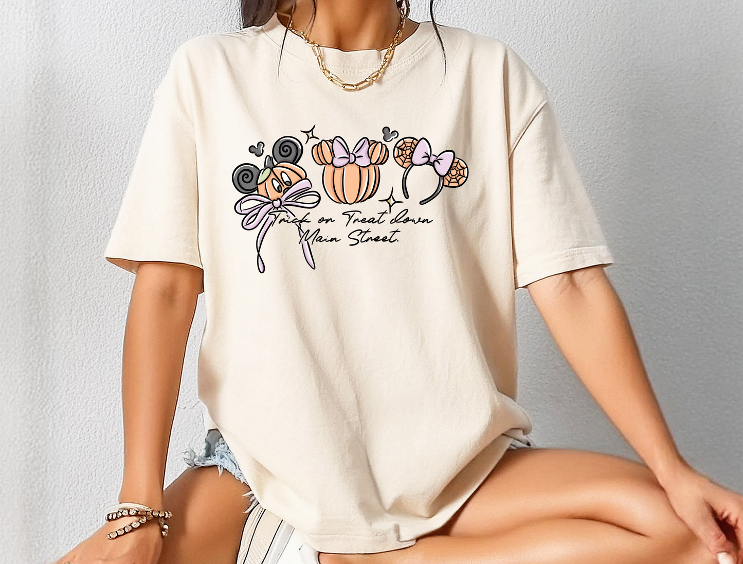 Magical Mouse Halloween DTF Ready to Press Transfer