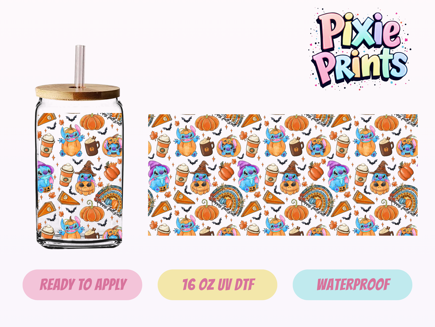 UVDTF #3127 16 OZ Tumbler Wrap