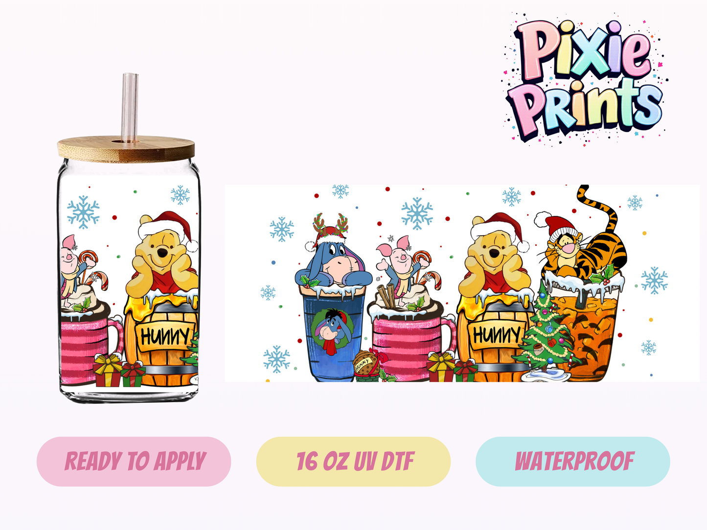 UVDTF #3127 16 OZ Tumbler Wrap