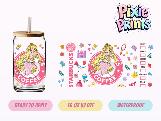 UVDTF #3180 16 OZ Tumbler Wrap