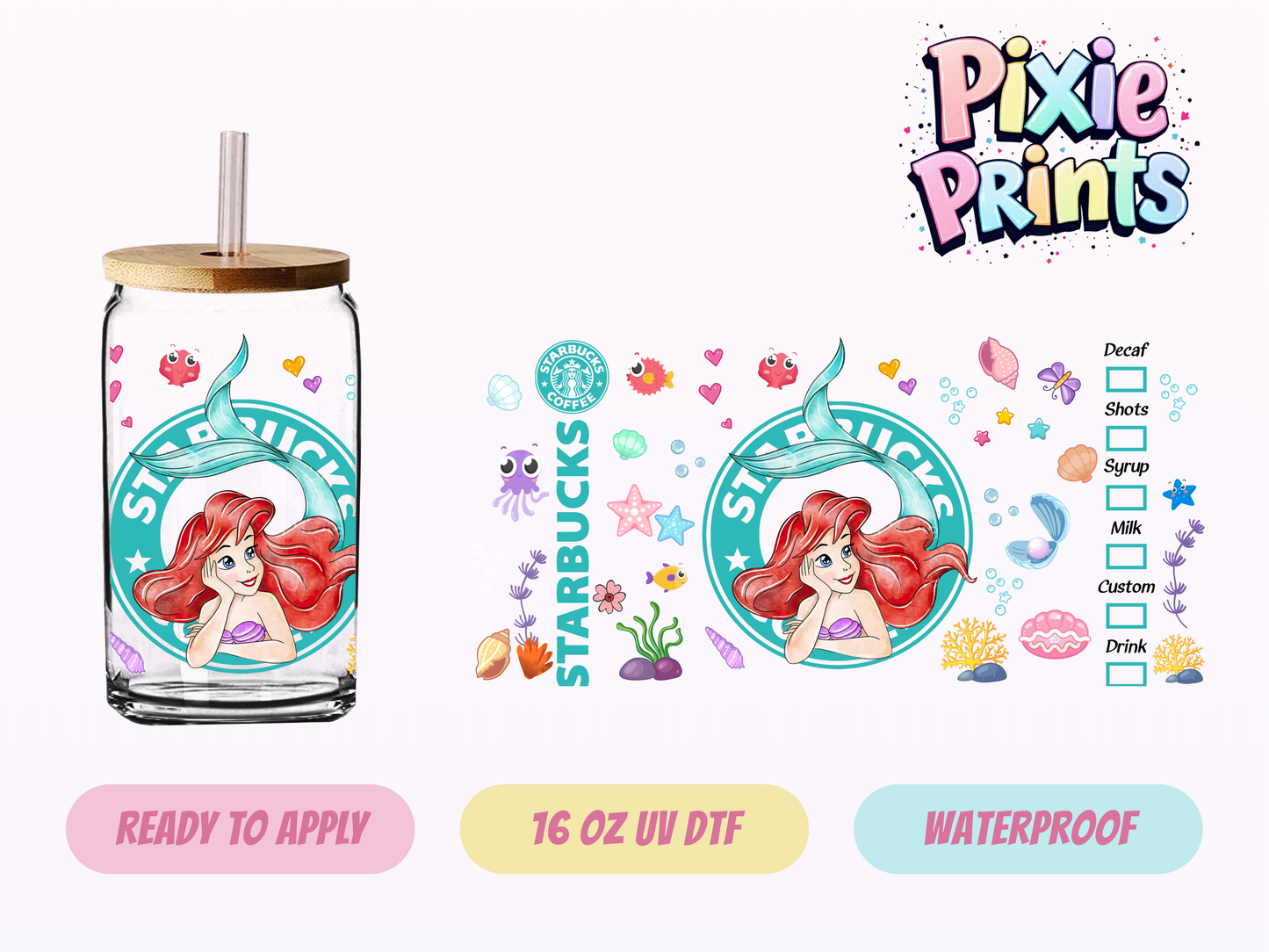 UVDTF #3187 16 OZ Tumbler Wrap