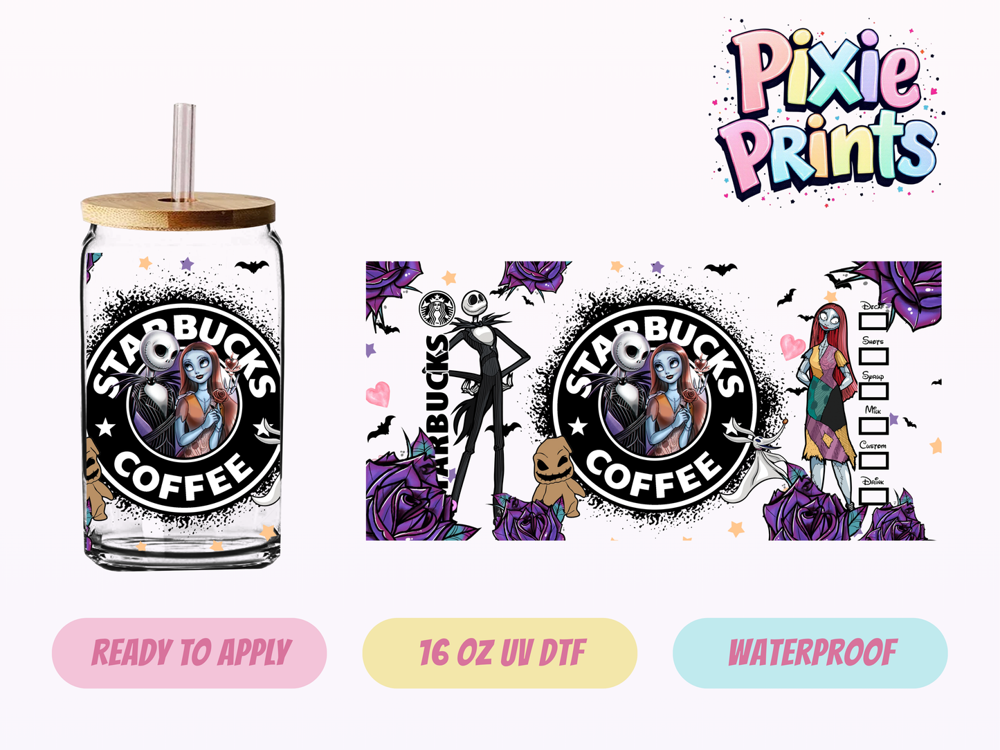 UVDTF #3127 16 OZ Tumbler Wrap