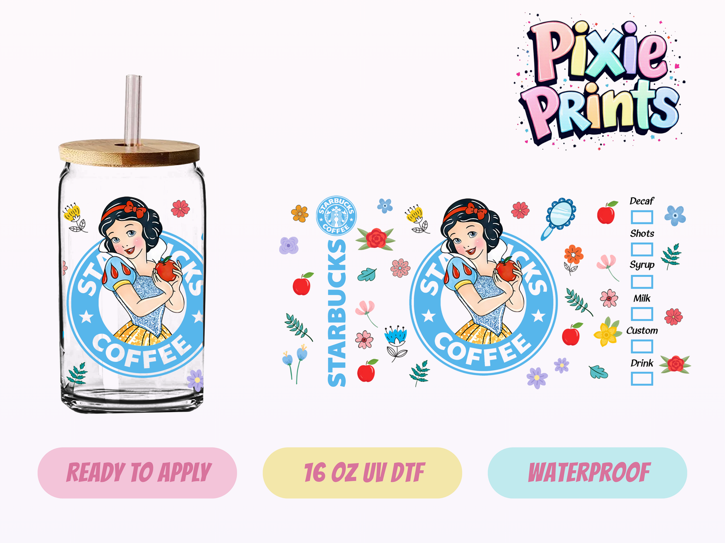 UVDTF #3127 16 OZ Tumbler Wrap