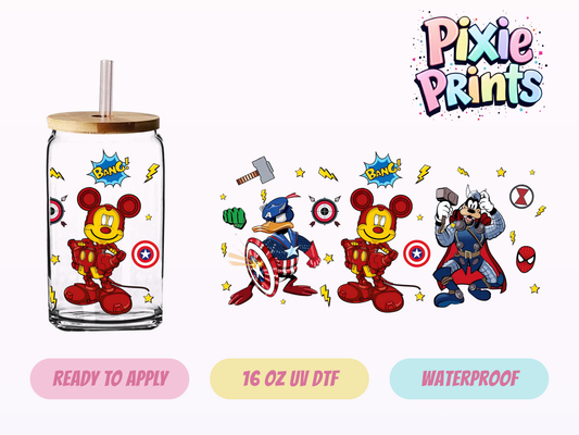 UVDTF #3202 16 OZ Tumbler Wrap