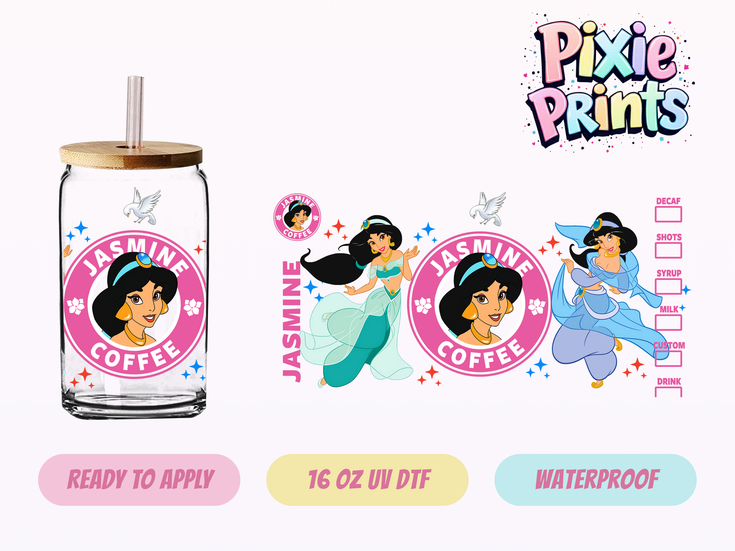 UVDTF #3127 16 OZ Tumbler Wrap