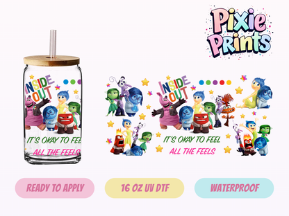 UVDTF #3127 16 OZ Tumbler Wrap