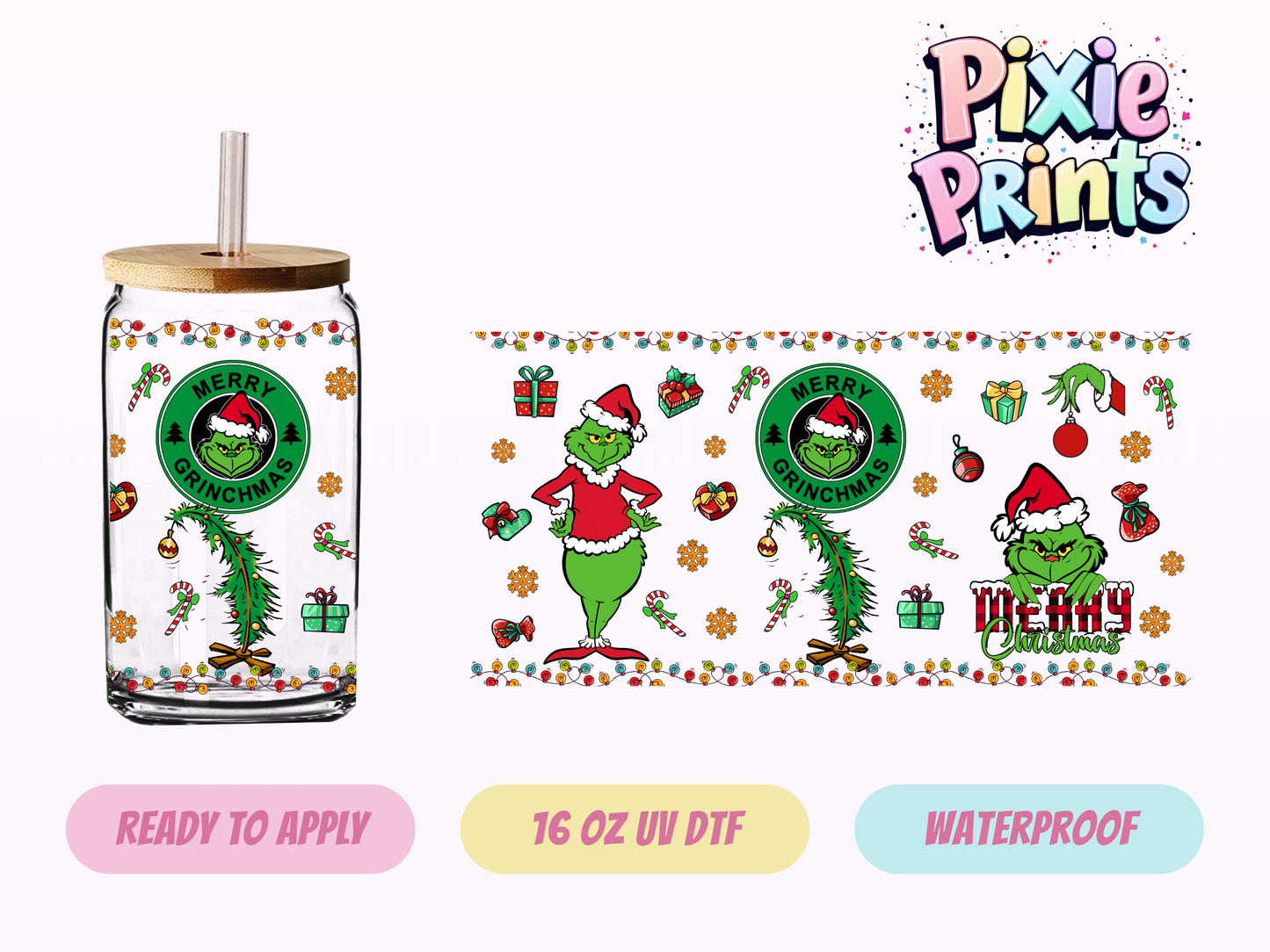 UVDTF #7088 16 OZ Tumbler Wrap