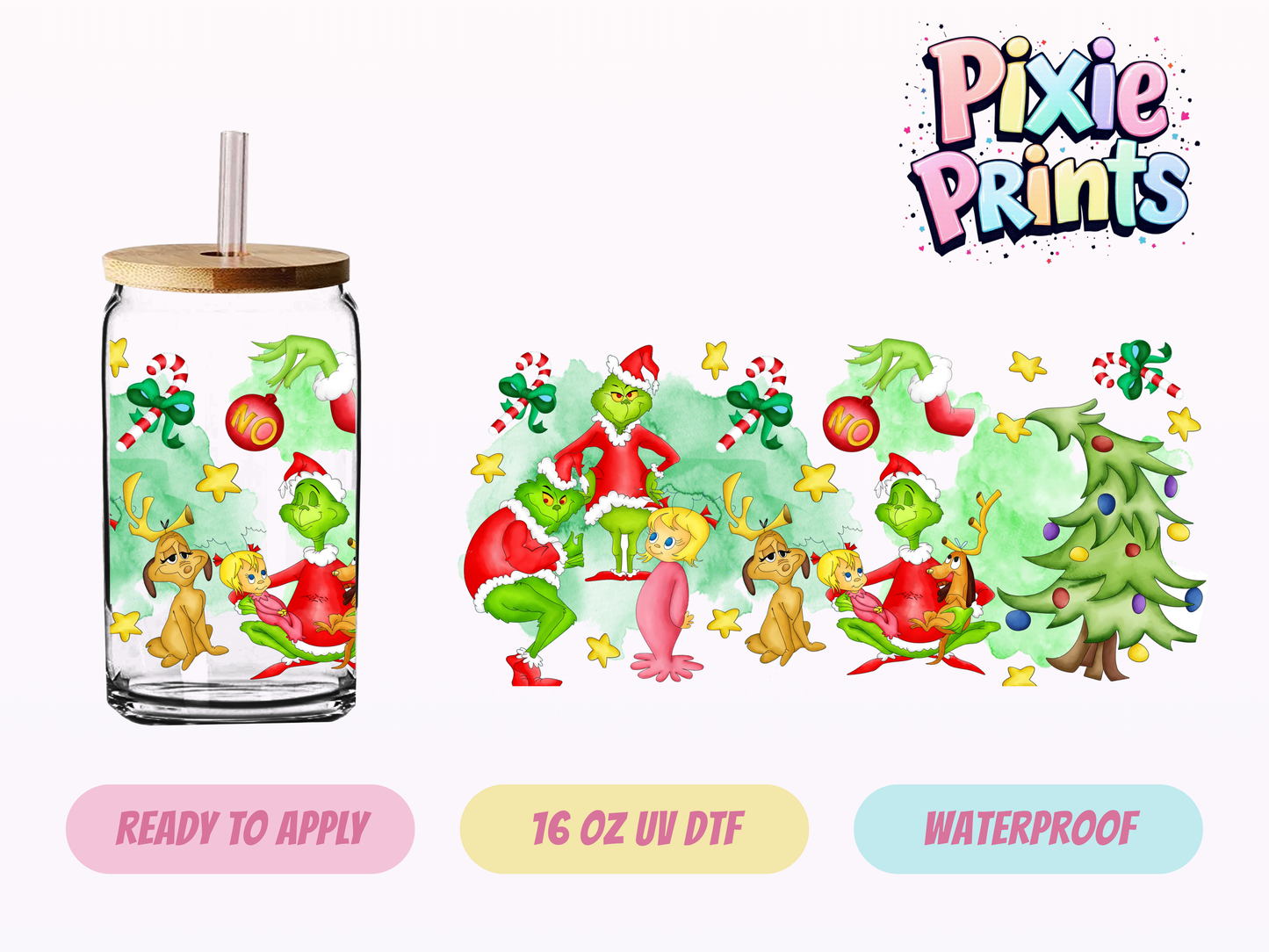 UVDTF #7088 16 OZ Tumbler Wrap