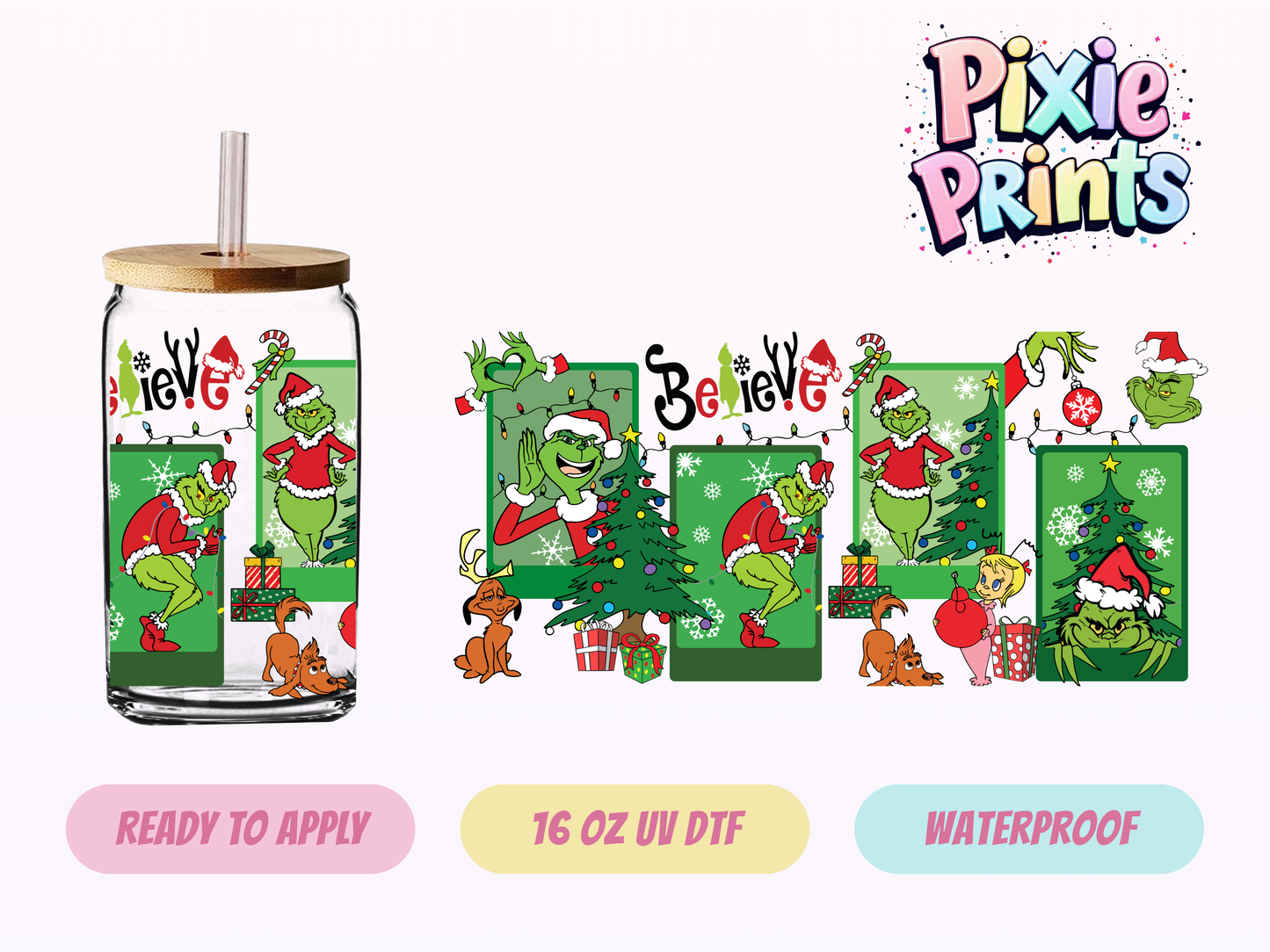 UVDTF #7178 16 OZ Tumbler Wrap