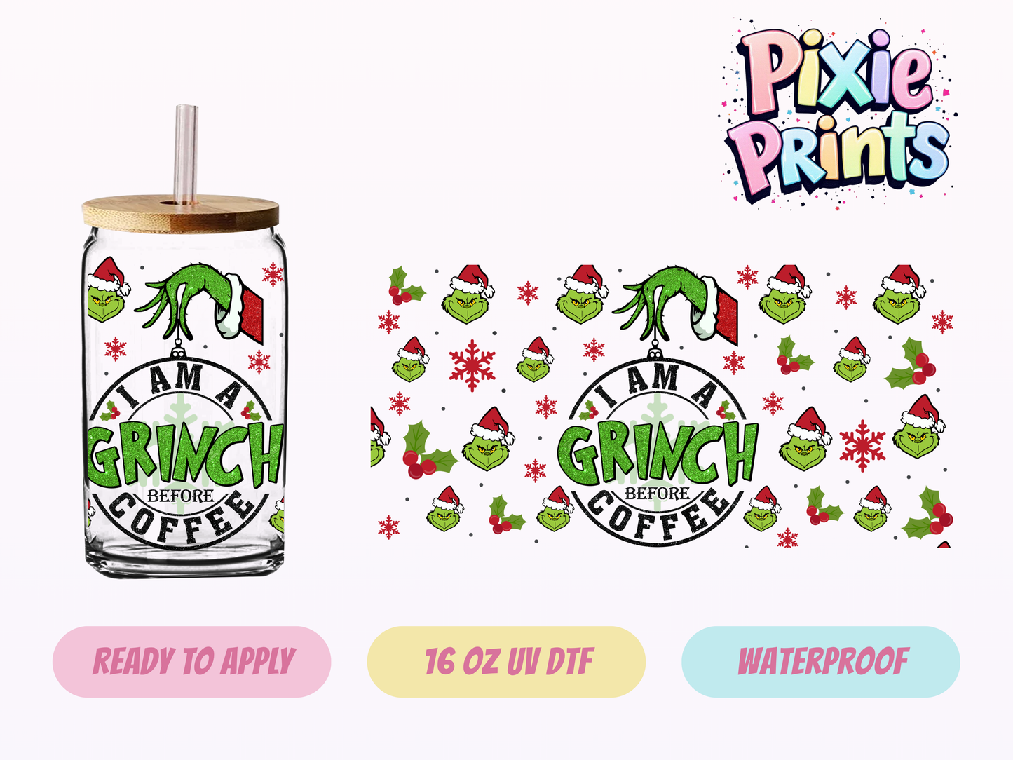 UVDTF #7088 16 OZ Tumbler Wrap