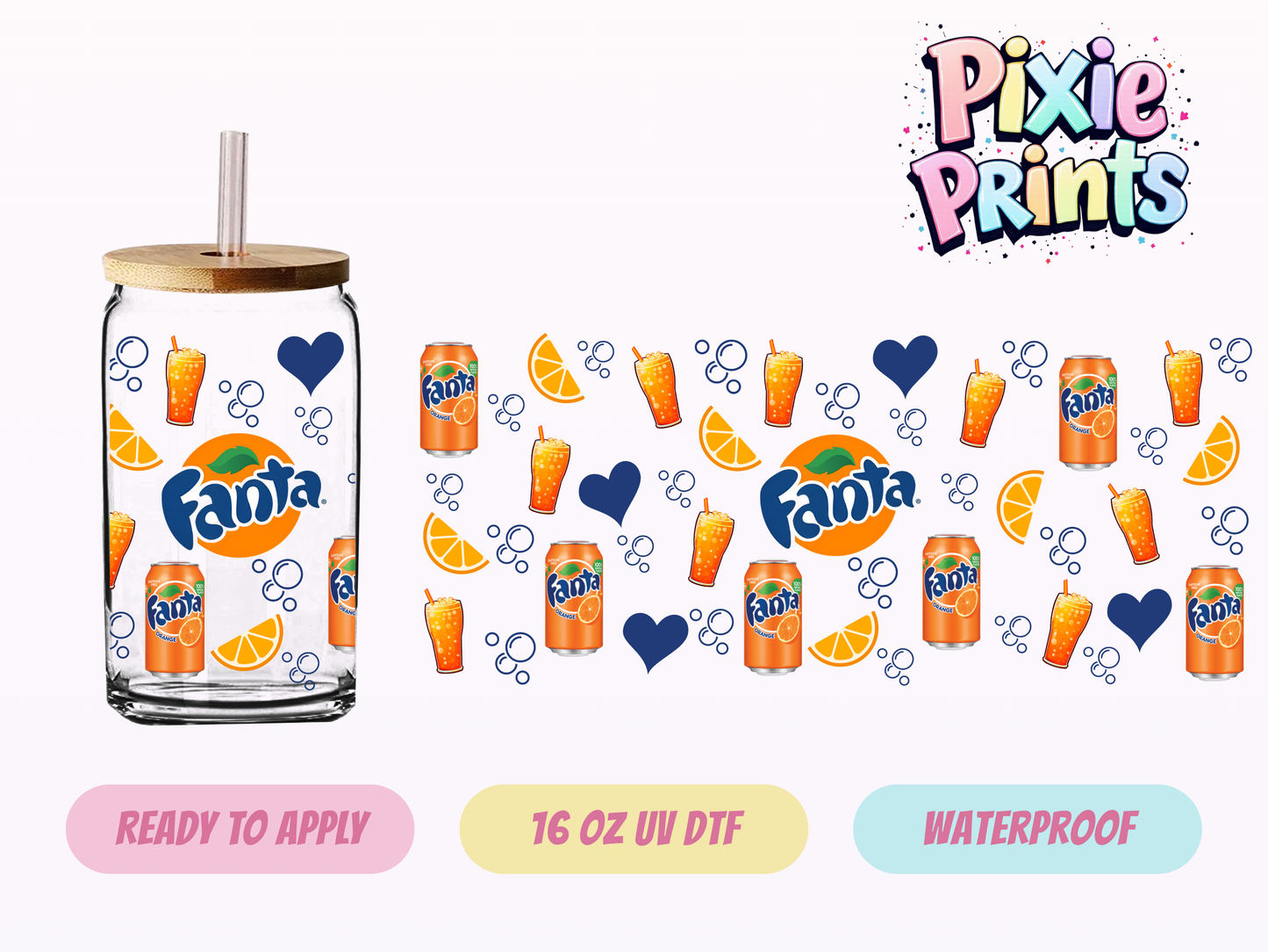 UVDTF #7088 16 OZ Tumbler Wrap